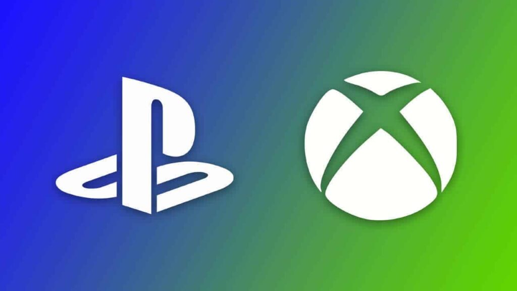 PLAYSTATION and XBOX Logos side by side - Quest Log Games