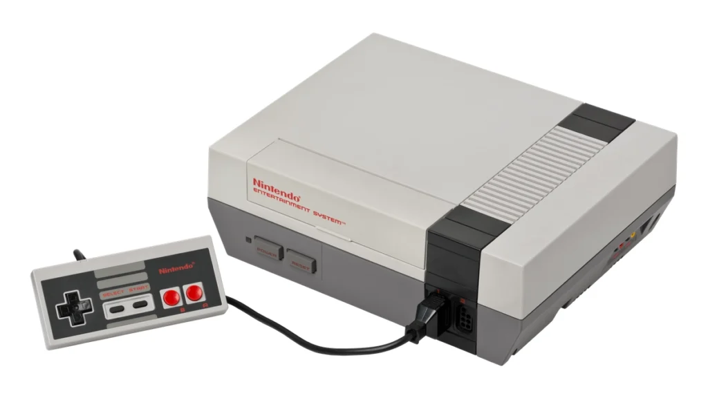 Nintendo Entertainment System (NES) released in 1985 - Quest Log Games