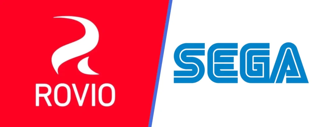 ROVIO and SEGA Logos (Deal)