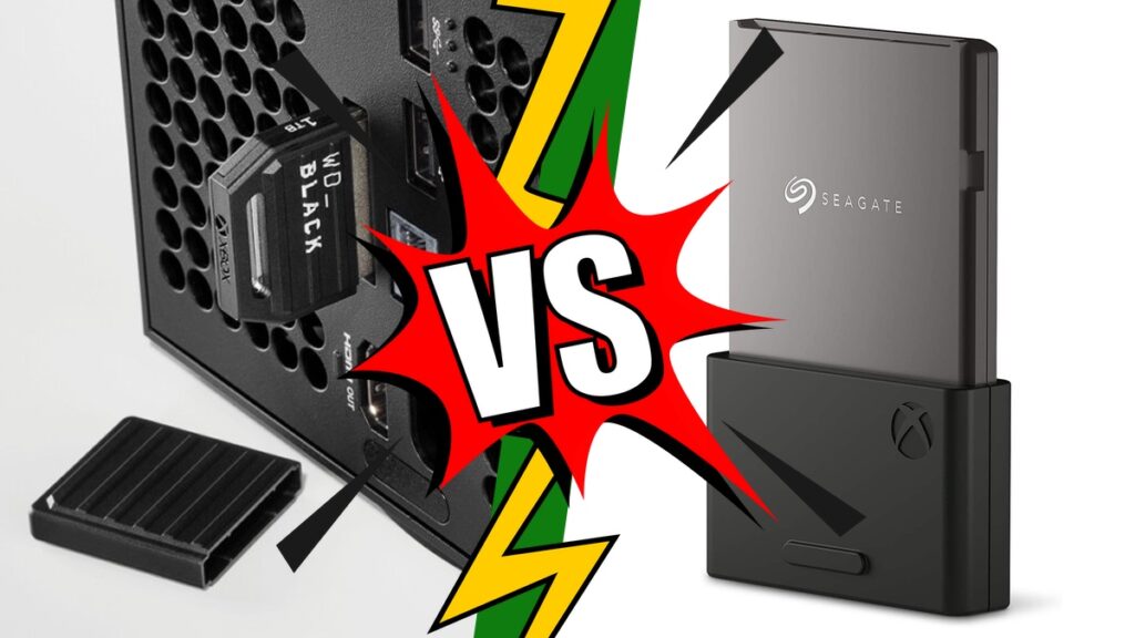 Comparing the WD_BLACK C50 and Seagate STJR1000400 Expansion Cards (Versus)