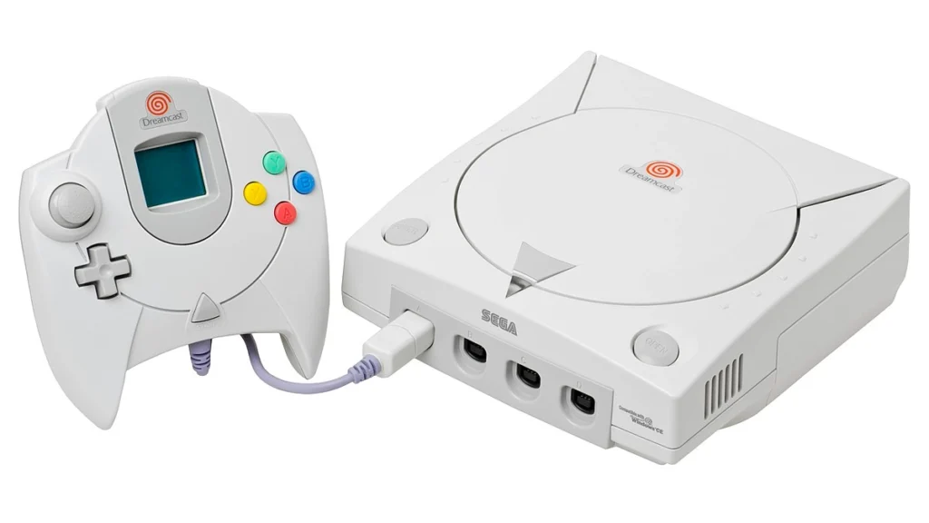 The Sega Dreamcast was released in 1998 and was the first console to feature online gaming - Quest Log Games