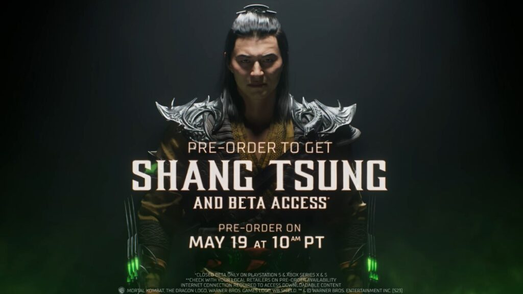 Mortal Kombat 1 will grant players in-game access to the character Shang Tsung