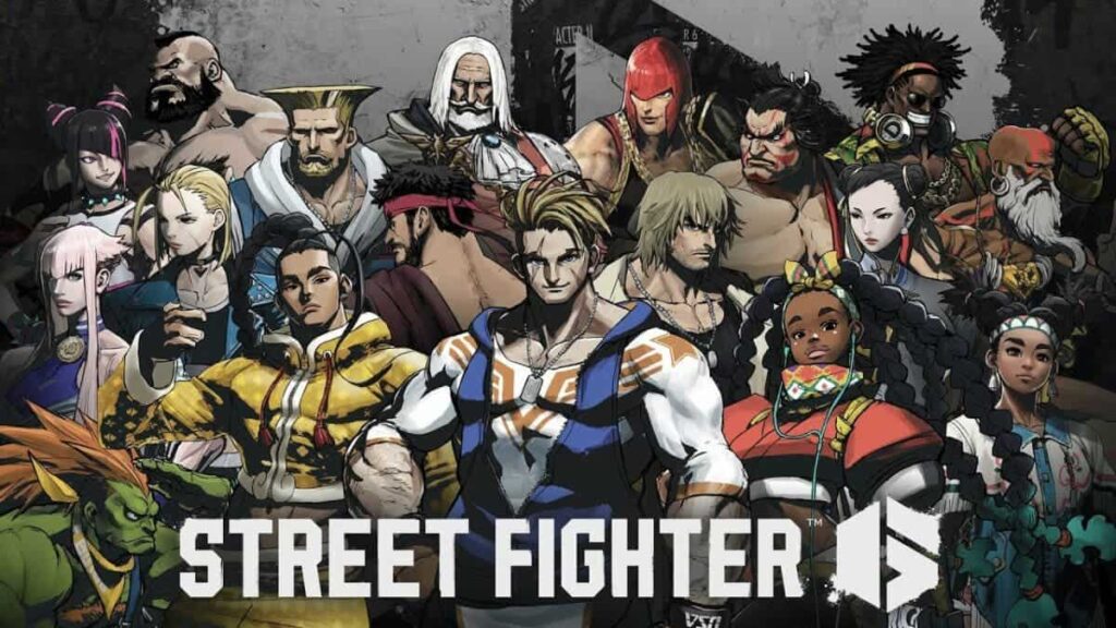 Street Fighter 6 Illustration (all main characters) - Quest Log Games